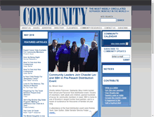 Tablet Screenshot of communitym.org